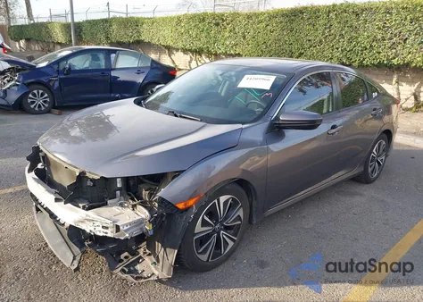 2017 Honda Civic Ex-T from USA, damaged, VIN 19XFC1F32HE214192